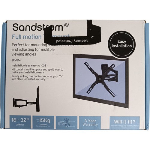 Sandstrom sfms14 full motion - full,