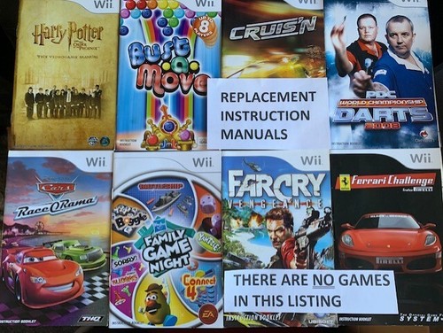 Nintendo instruction - nintendo, wi-instruction