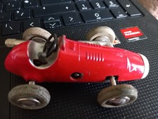 SCHUCO TINPLATE CLOCKWORK MICRO RACER MADE IN US-ZONE GERMANY 1940S
