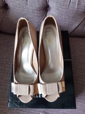 WALLIS LADIES PEEP TOE PATENT