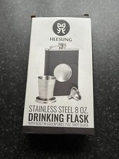 Hip flask with shot glass - hip,