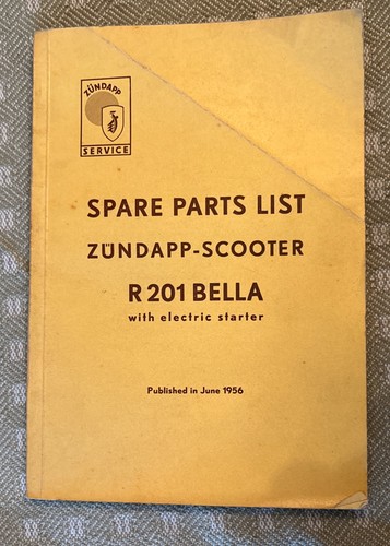Zundapp bella scooter r201 - bella,
