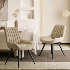 Set of 2 Colour Dining Chairs