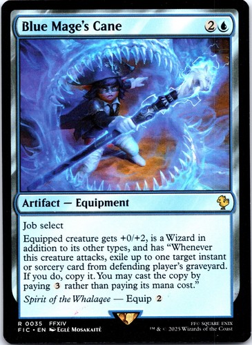 Blue mage cane - cane, (surge
