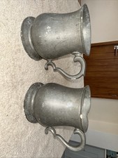 Pair Of Vintage English Pewter
