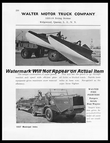 1937 walter truck tiller - 1937,