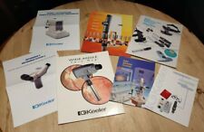 Vintage 7 Keeler Catalogues-Opthalmic Optometry Practice Equipment Info & Prices