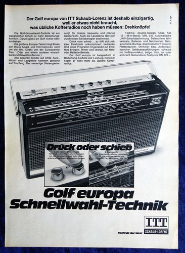 Itt schaub lorenz radio - itt,