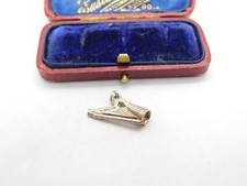 Sterling Silver Musical Concert Harp Charm Pendant Vintage c1970