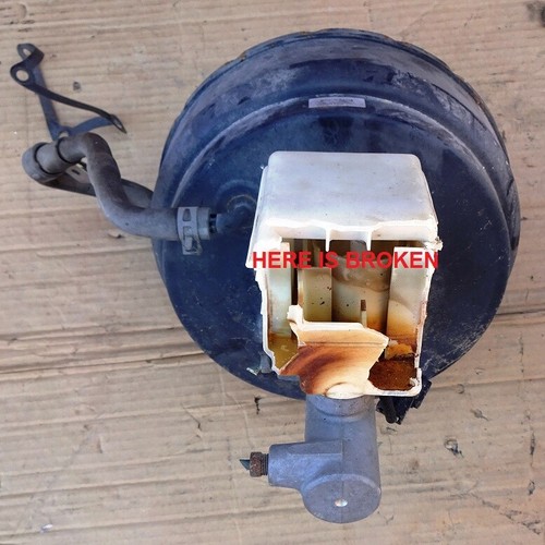 Brake booster with - booster,