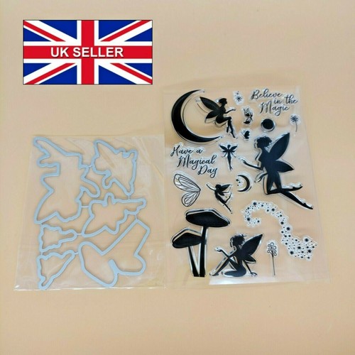 Fairy clear silicone - fairy, stamp