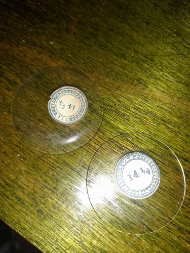 Pocket watch glass covers - watch,