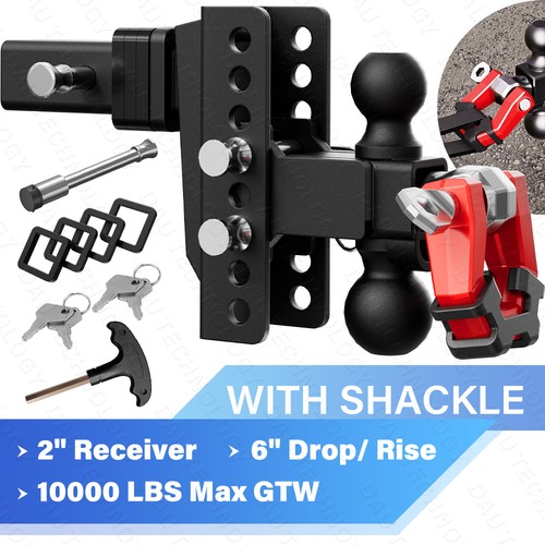 Adjustable trailer tow hitch - adjustable,