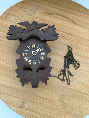 Vintage mini german clock - vintage,