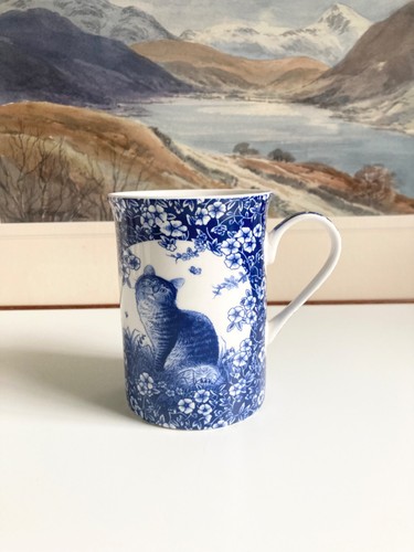 Abbeydale calico cat blue mug - abbeydale,