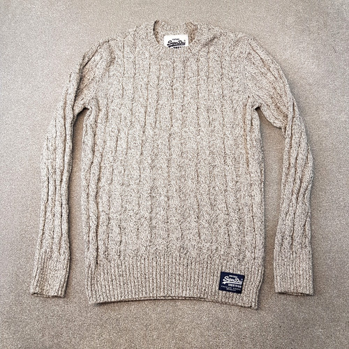 Superdry jumper large grey - large,