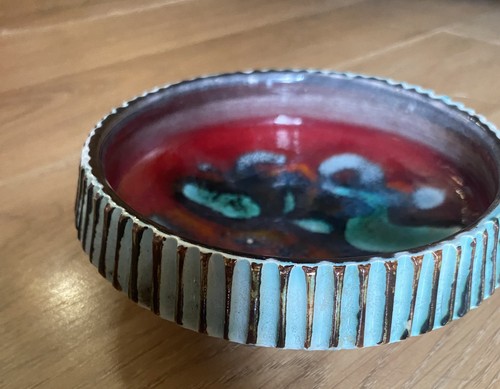 Poole pottery bowl delphis - poole,