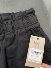Ladies black cotton high - black,