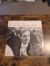 Sir John Barbirolli Speaks