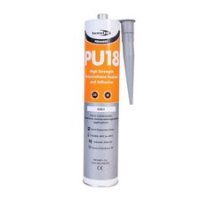 4 X HIGH STRENGTH POLYURETHANE ADHESIVE & SEALANT PU18 MARINE KOI FISH POND