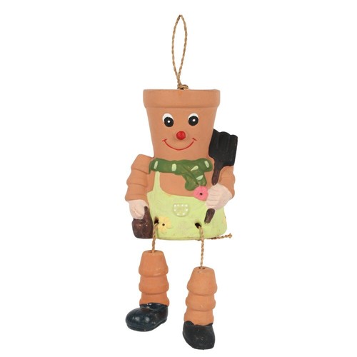 Terracotta pot man - man, planter
