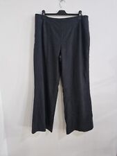 DAKS grey bootcut trousers
