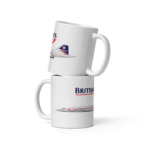 British airways concorde - concorde, mug