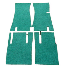 HILLMAN SUPER MINX - HUMBER SCEPTRE-SINGER VOGUE 4 PART PRE-CUT CARPET UNDERFELT