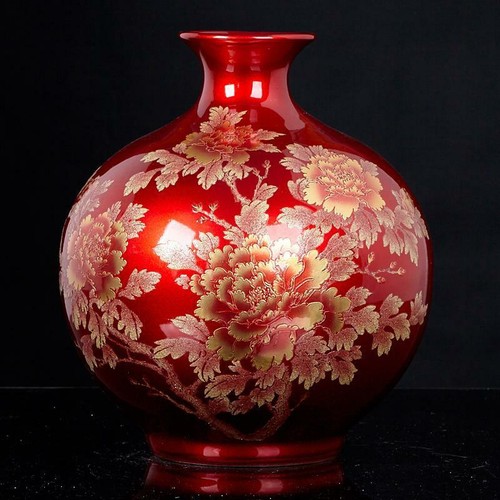 Jingdezhen black ceramic vase - jingdezhen,