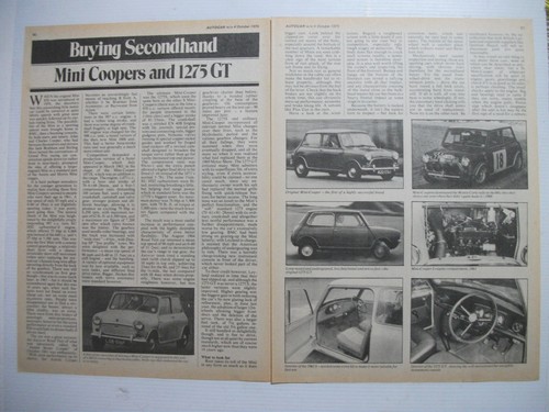 Mini coopers 1275 - 1275, page