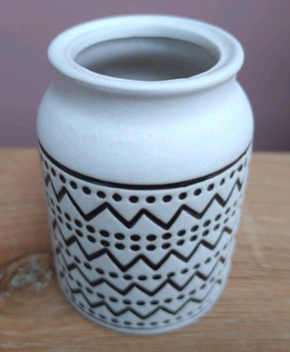 Small ceramic pot vase - ceramic,