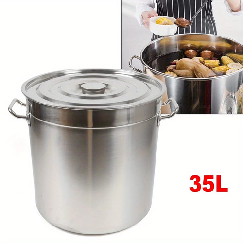 35l stainless steel stock - steel, pot