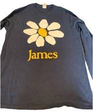James Long Sleeve T Shirt Indie Rock Band Merch Tour Tee Tim Booth Size Medium 
