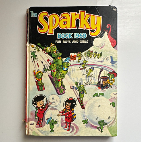 The sparky book 1969 hardcover - sparky,