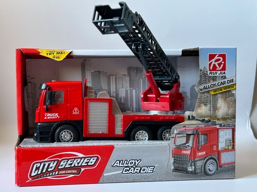 Truck lorry fire brigade - fire, with