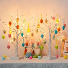 60cm Easter Egg Twig Tree LED