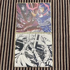 Fate Replica Mini Shikishi Lancer & Assassin Japan Anime