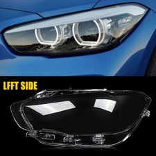 For BMW 1 Series F20 F21 Left Side Front Headlight Cover Lens Clear 2015-19 LCI