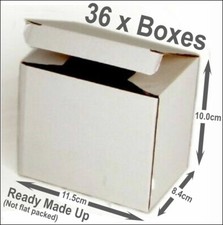 QTY 36 x MUG BOXES 10oz 11oz mugs white blank gift craft packing box smash proof