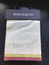Harlequin Tamika Sample Book Multi Colours Viscose Linen Arts Crafts Hobbies