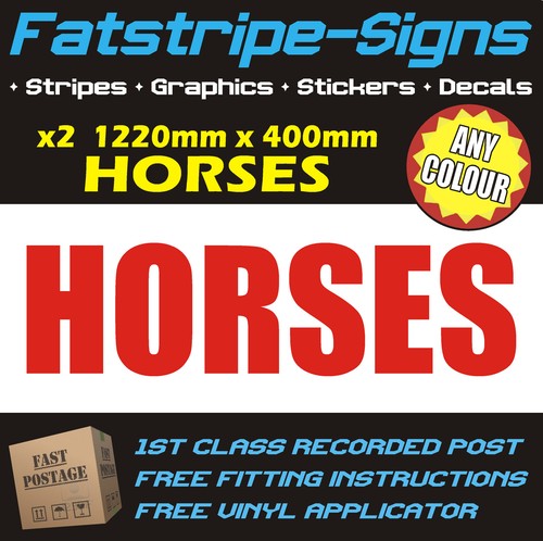 Horses stickers graphics text - stickers,