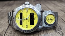 Breitling Emergency Watch UTC E56121.1 Quartz Titanium 43mm Yellow Dial