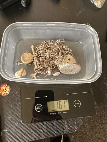Scrap sterling silver job lot - scrap,