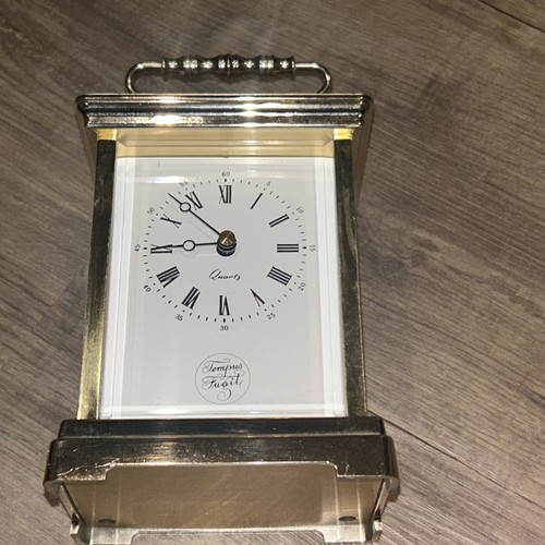 Tempus fugit brass carriage - fugit,
