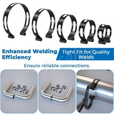 Exhaust Pipe Tacking Band For Welding Fabrication Size 2" 2.5" 3" 3.5" 4" 3Color