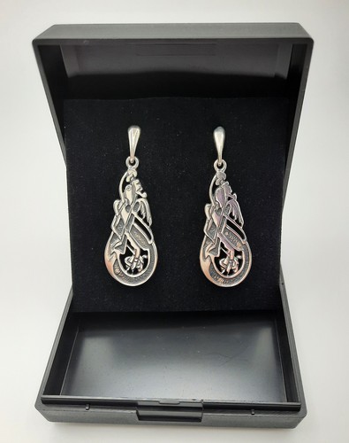Ortak celtic bird earrings - celtic,