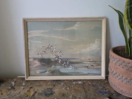 1940s mid century print - mid,