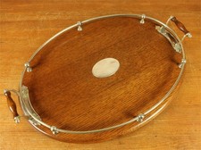 Antique Oval English Oak &