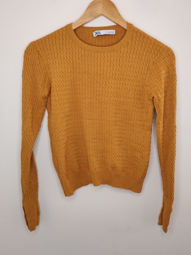 Zara gold mustard textured - zara,