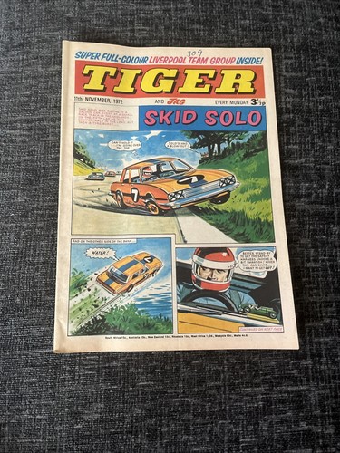 Tiger comic november - tiger, 1972